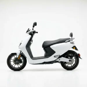 Clean product photo of electric bike on white background